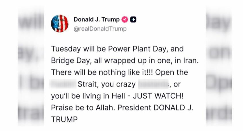 Trump Threatens Iran Over Hormuz Strait